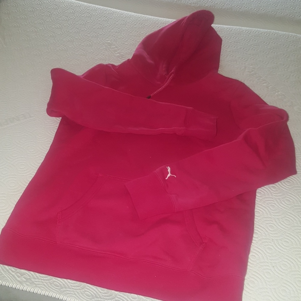 Pink hoodie